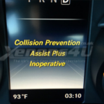 Collision Prevention Assist Plus Inoperative