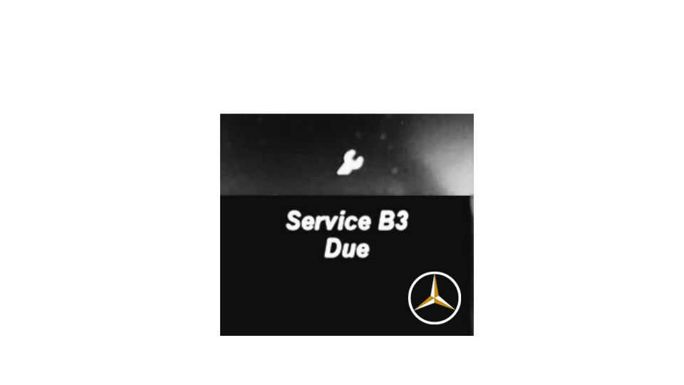 B3 service for Mercedes