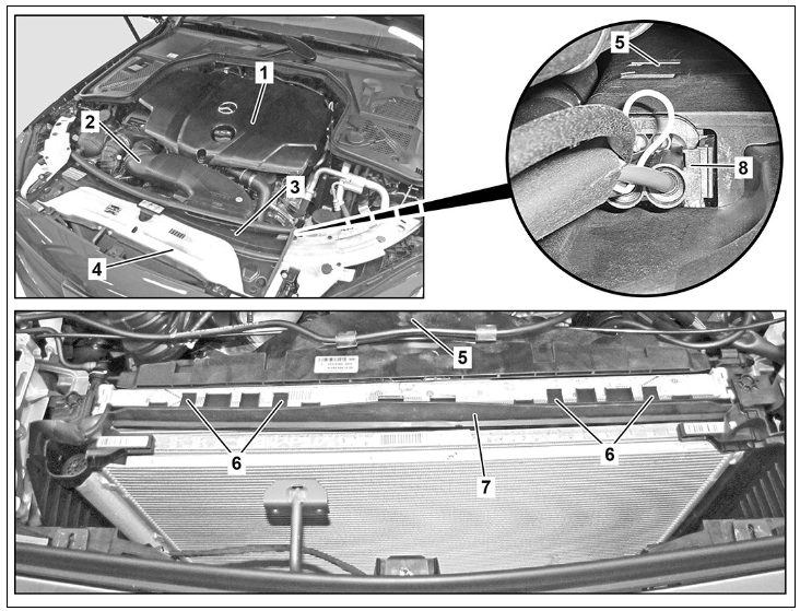 How to remove the radiator fan