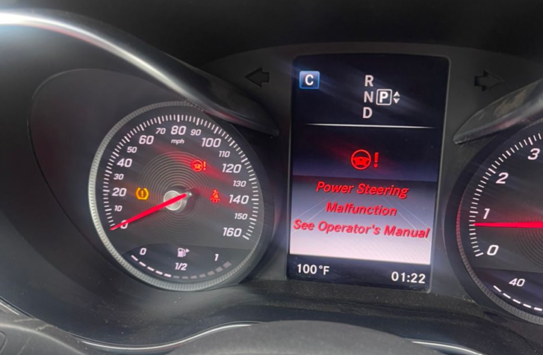 power-steering-malfunction-mercedes-100-solution