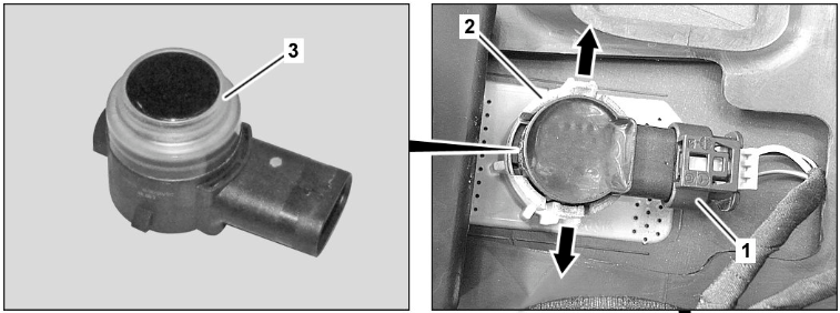 Parktronic sensor