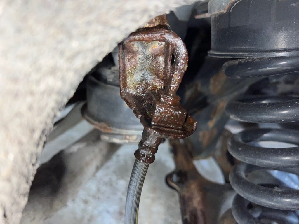 Brake Fluid Leak