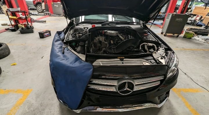 check engine mercedes