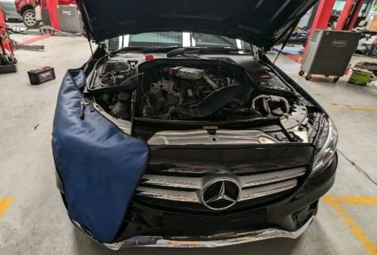 Check engine Mercedes