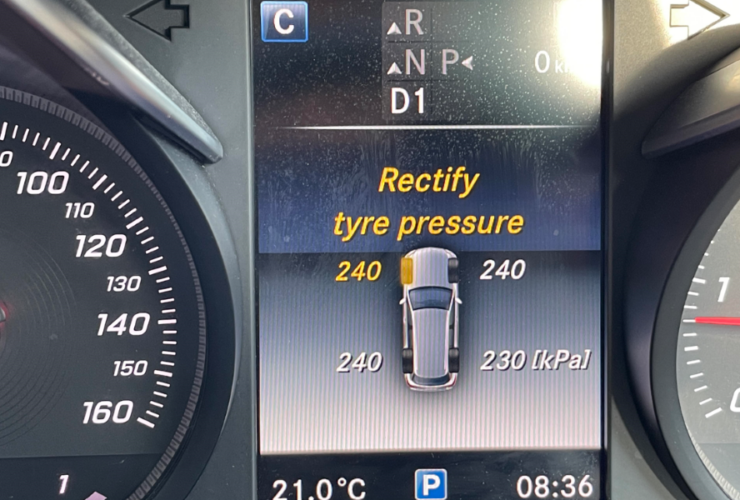 Tire pressure light