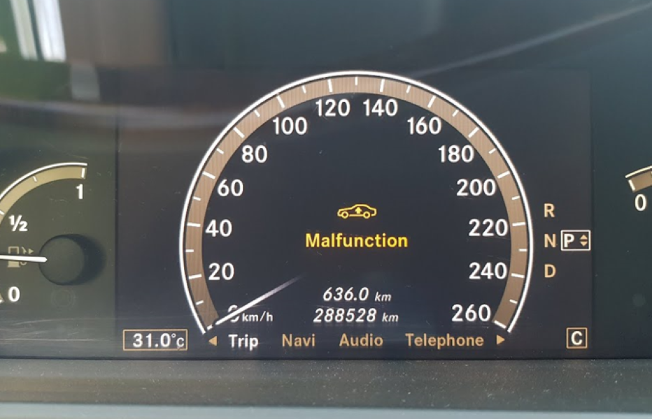 W221 Airmatic Calibration