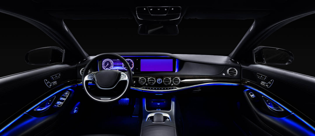 Interior lighting in Car