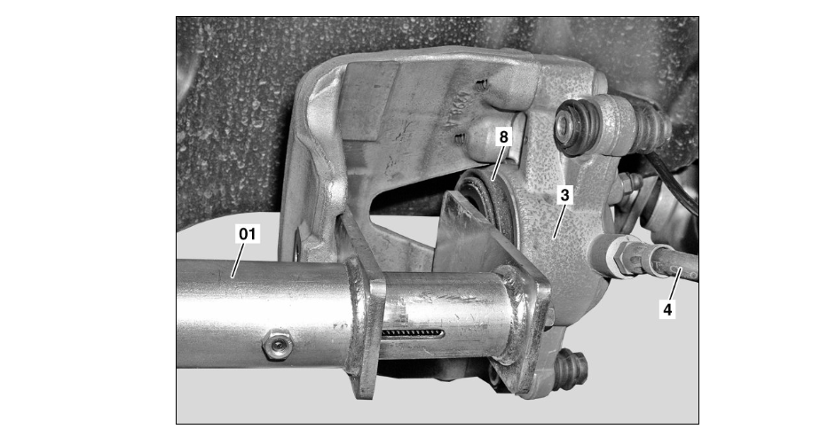 Brake pads replacement