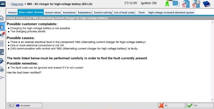 Mercedes EQS Charging Issue