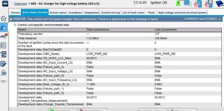 Mercedes EQS Charging Issue