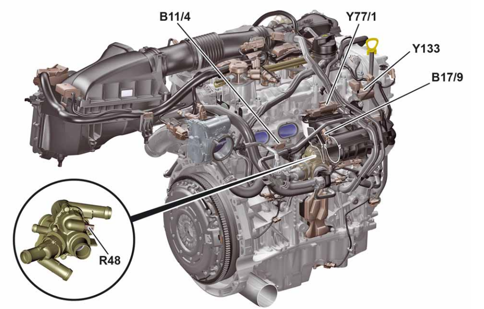 M270 Engine Thermostat