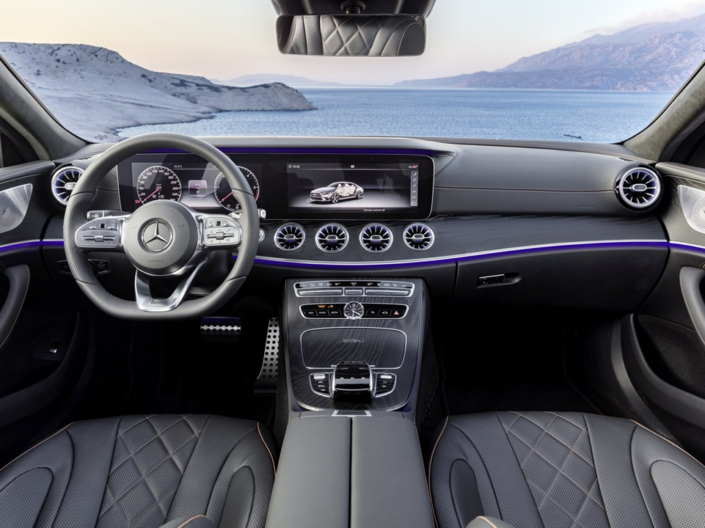 mercedes cls interior