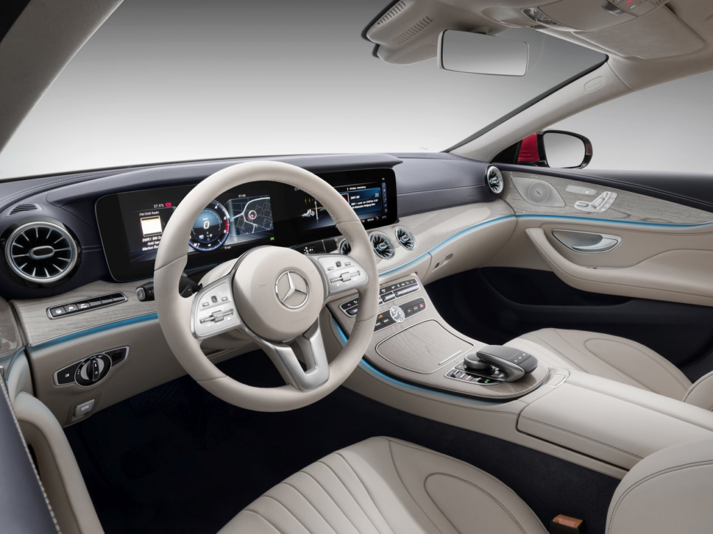 mercedes cls interior