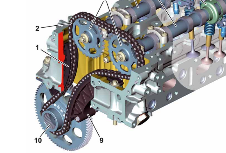 OM651 Timing Chain