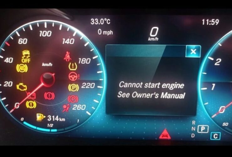 Cannot Start Engine See Owner's Manual