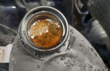 Coolant Mixing With Engine Oil