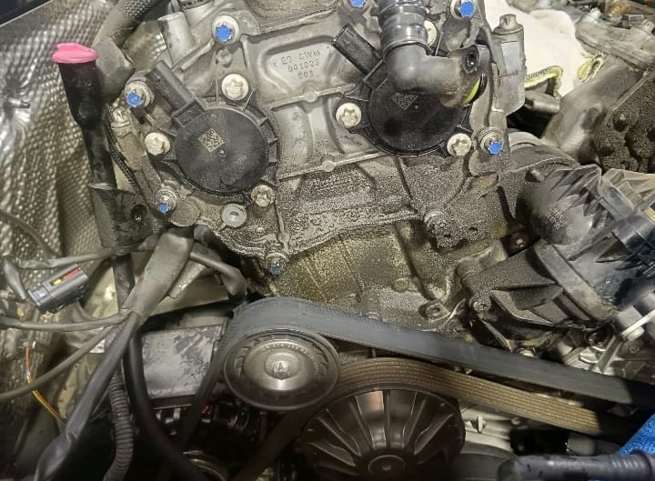 Oil Leak From Camshaft Magnet