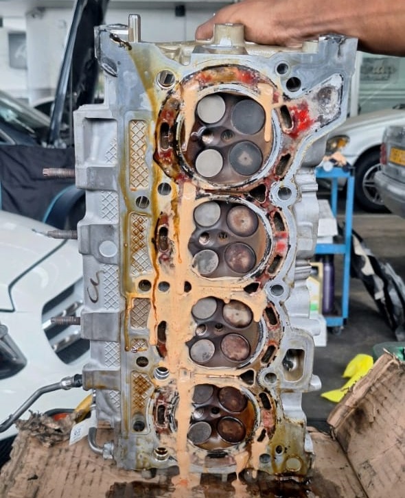 Overheating Caused by Oil in Coolant