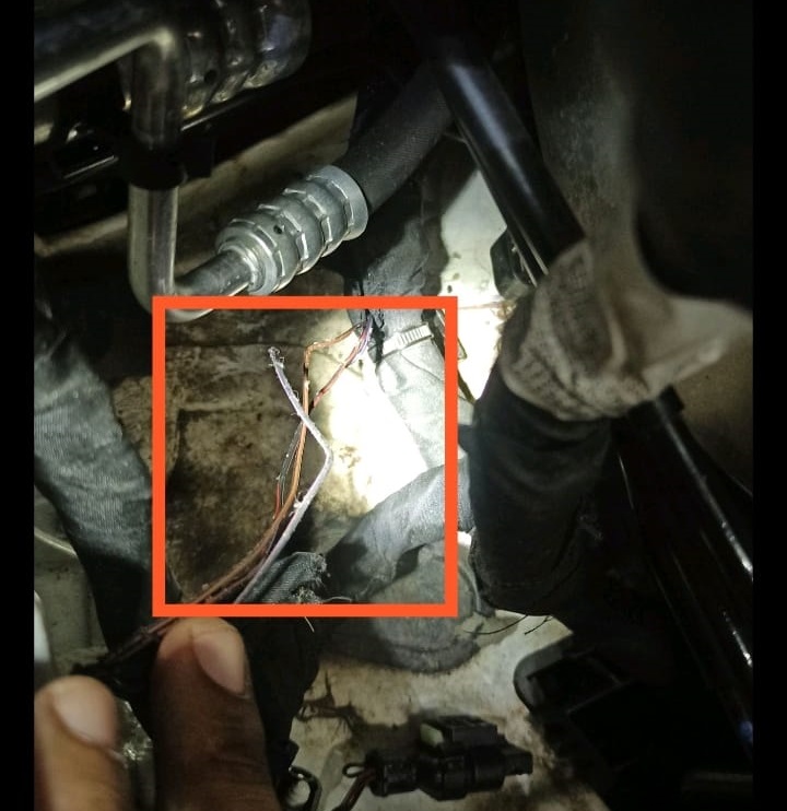 Yellow Brake Warning Light