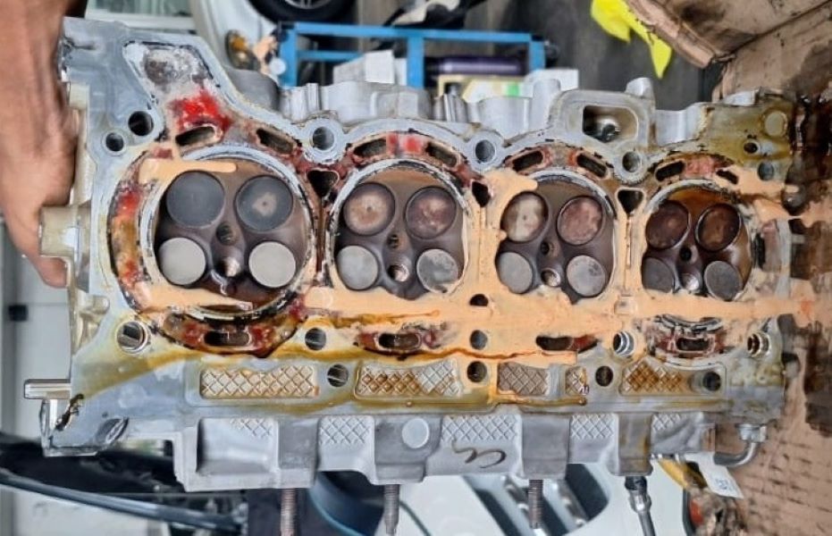 Overheating Caused by Oil in Coolant