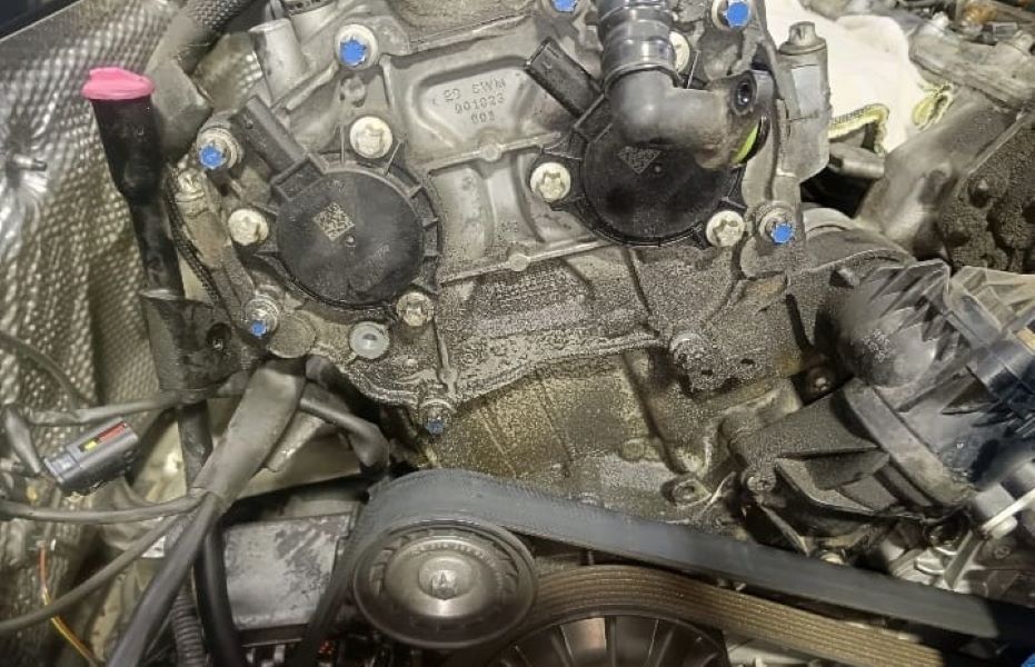 Oil Leak From Camshaft Magnet