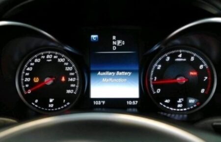 Mercedes Auxiliary Battery Warning