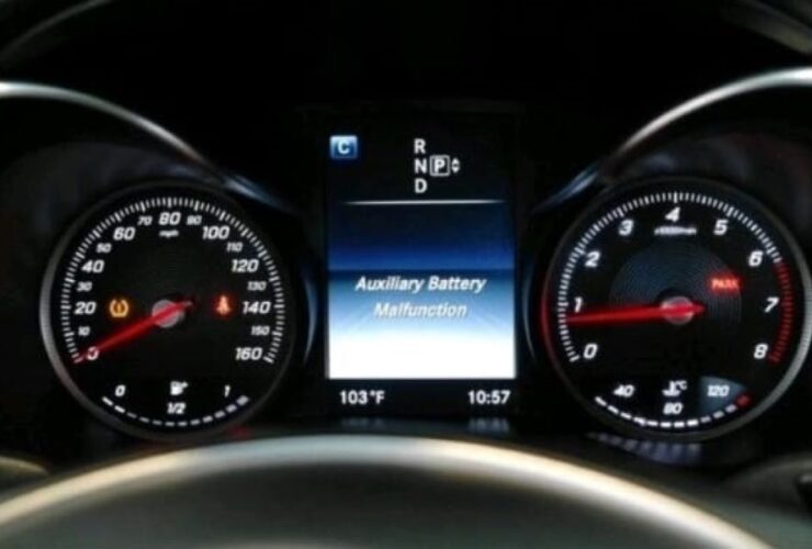 Mercedes Auxiliary Battery Warning