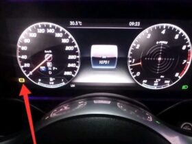 Yellow Brake Warning Light